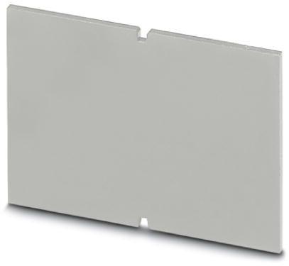 PHOENIX CONTACT-2203359 null Side Panel For Use With Housing Half Shells 125 X 87mm In Size, Panel Thickness 2mm, Material Polycarbonate, Color Black