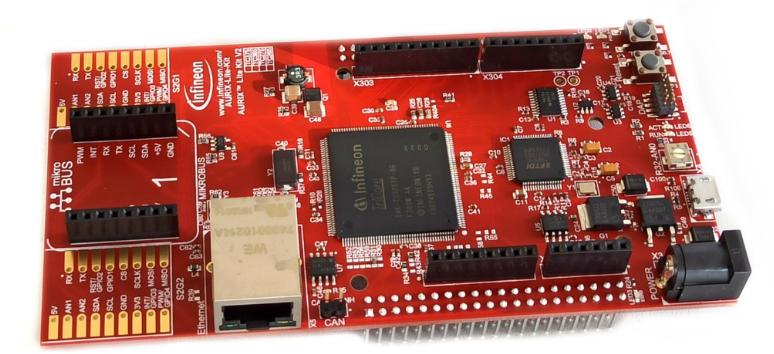 Infineon Technologies AG-KITA2GTC375LITETOBO1 Cartes et kits de développement de systèmes intégrés SAK-TC375TP-96F300W AA Microcontroller Evaluation Kit Flash Automotive AEC-Q100