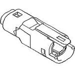 Conn Housing M 2 POS 2.5mm Crimp ST Cable Mount Black Mizu-P25™ Tray