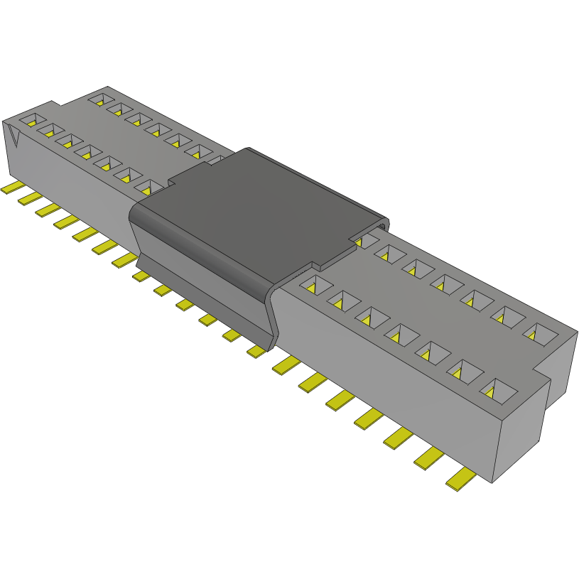 Samtec-BKS-139-01-F-V-P Piastre connettori e prese PCB Conn Micro Socket Strip SKT 39 POS 1mm Solder ST SMD Tube