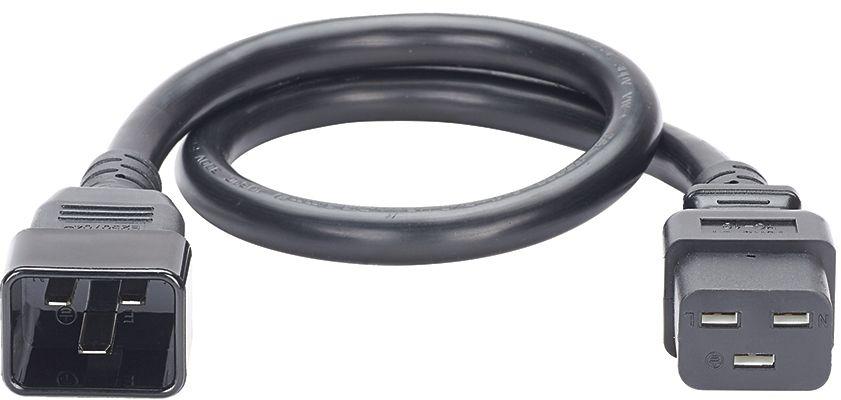 Panduit-NPCB14X Cable Assembly AC Power Cable Assembly 1.828m C20 to C13 3 to 3 POS F-M 15AWG