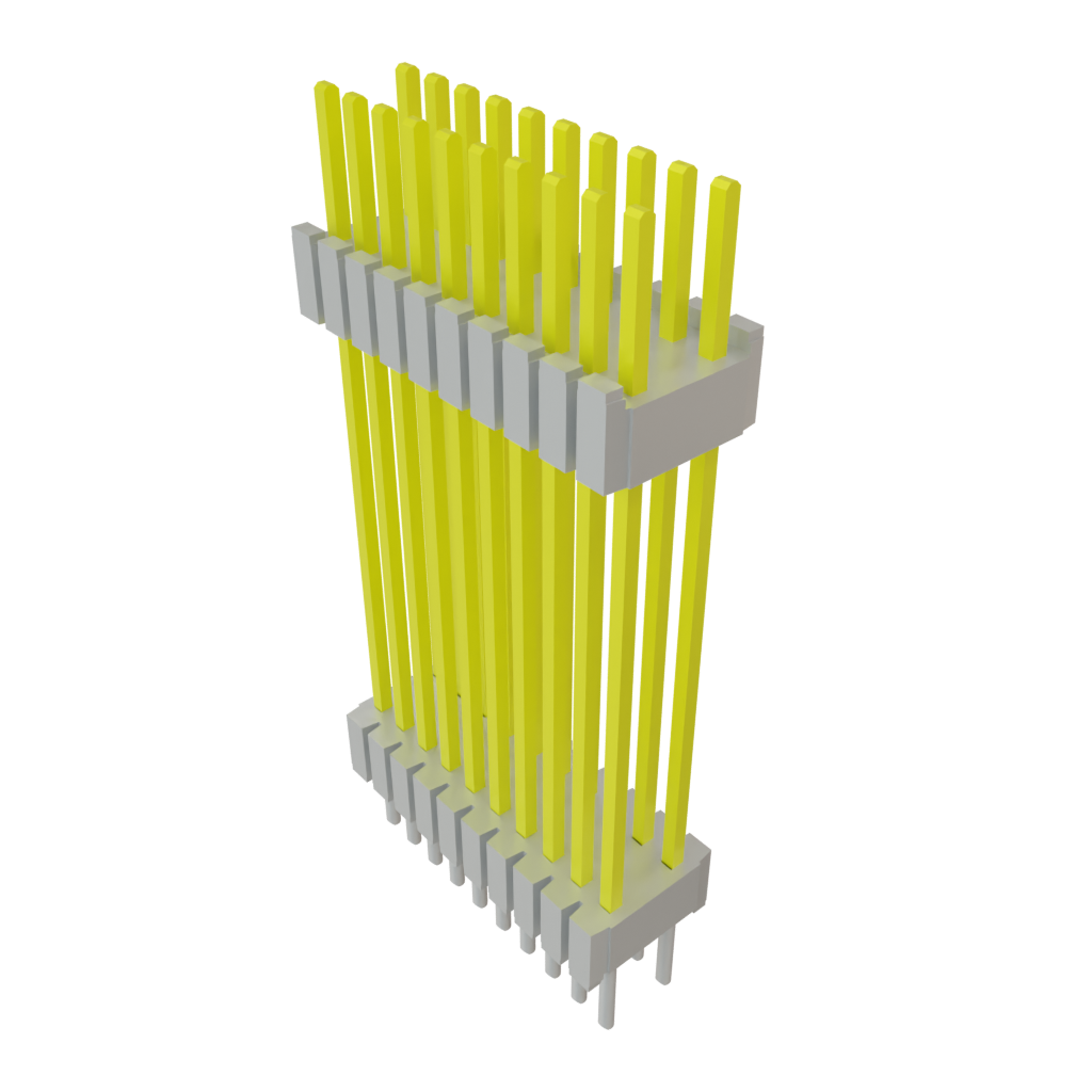 Samtec-DWM-10-61-S-D-787 Steckverbinderleisten und Leiterplattenbuchsen Conn Board Stacker HDR 20 POS 1.27mm Solder ST Thru-Hole Tube