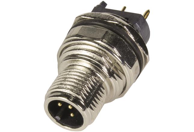 HARTING-21033211530 Steckverbinder, rund Conn M12 Circular PIN 5 POS Solder ST Thru-Hole 5 Terminal 1 Port