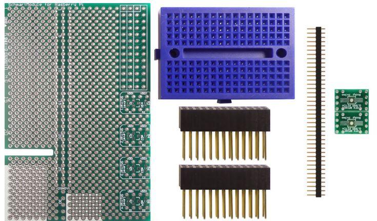 SchmartBoard-710-0010-21 Development Kits and Tools ez 5mm Pitch, 8 Pin DFN Raspberry Pi Add-on Board Kit