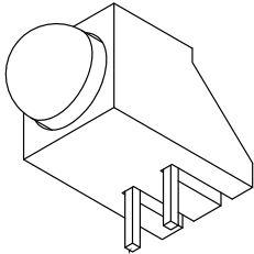 Lumex-SSF-LXH100GD-RP LED LED Uni-Color Green 565nm 2-Pin