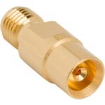 Conn AFI-SMA Adapter F/F 0Hz to 6GHz 50Ohm ST Gold Over Nickel