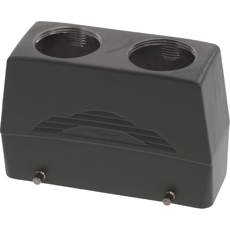 Molex-7824.6628.5 Schrumpfbalgenadapter Hood 180° 24 Shell Size Polyester Powder Die Cast Aluminum GWconnect®