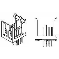 TE Connectivity-5536622-1 Blackplane del conector Rectangular Power Connectors, Header, Plug, Board-to-Board, 8 Position, 2 mm Centerline, Printed Circuit Board, UL 94V-0, Z-PACK