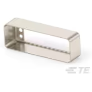 TE Connectivity-202394-2 Accesorios del conector Connector Accessories Pin Hood Straight Carbon Steel Nickel Bag