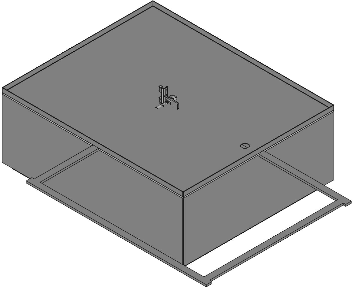Hammond Manufacturing-EN4SD20248SS Scatole, contenitori e rack Natural Stainless Steel 304 Wall Mount Type 4X Enclosure