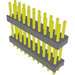 Conn Board Stacker HDR 20 POS 2.54mm Solder ST Thru-Hole Bulk