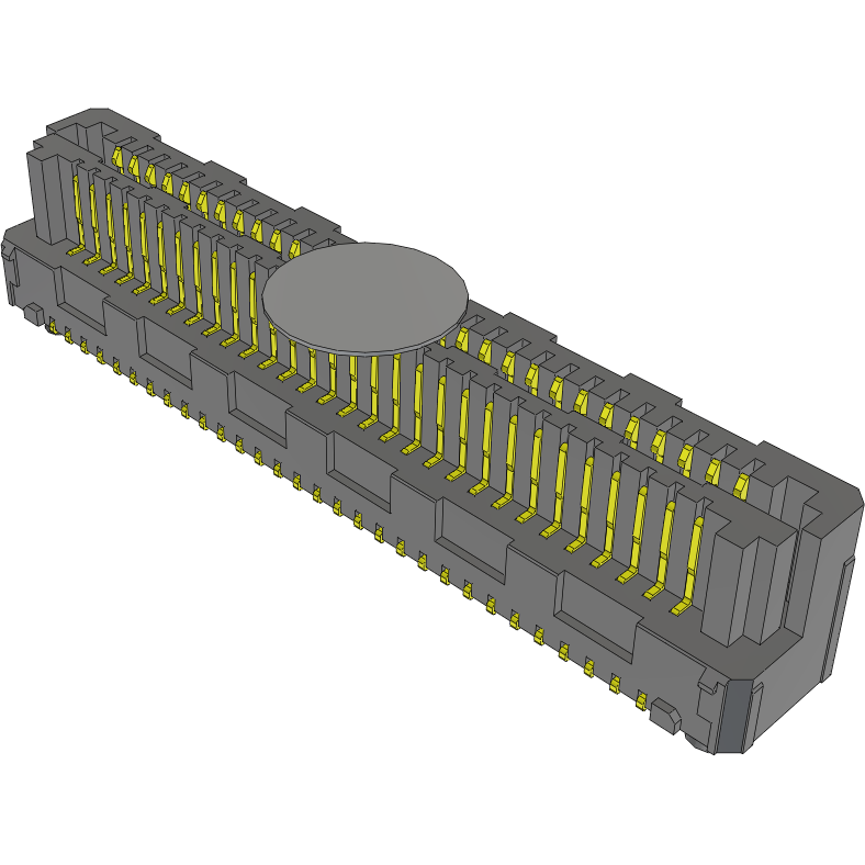 Samtec-LSEM-130-04.0-L-DV-A-N-K-TR Cabezales del conector y receptáculos PCB Conn High Speed Socket and Terminal Strip HDR/SKT 60 POS 0.8mm Solder ST Top Entry SMD T/R