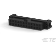 TE Connectivity-2-111623-7 连接器插头及 PCB 插座 Conn IDC Connector RCP 24 POS 2mm IDT RA Side Entry Cable Mount Tray