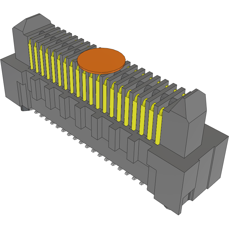 Samtec-ERM8-020-05.0-S-DV-K-FR Steckverbinderleisten und Leiterplattenbuchsen Conn Board to Board HDR 40 POS 0.8mm Solder ST SMD T/R