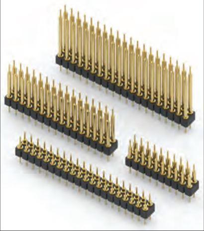 Mill-Max-442-10-208-00-591000 Steckverbinderleisten und Leiterplattenbuchsen Conn Unshrouded Header HDR 8 POS 2.54mm Solder ST Thru-Hole