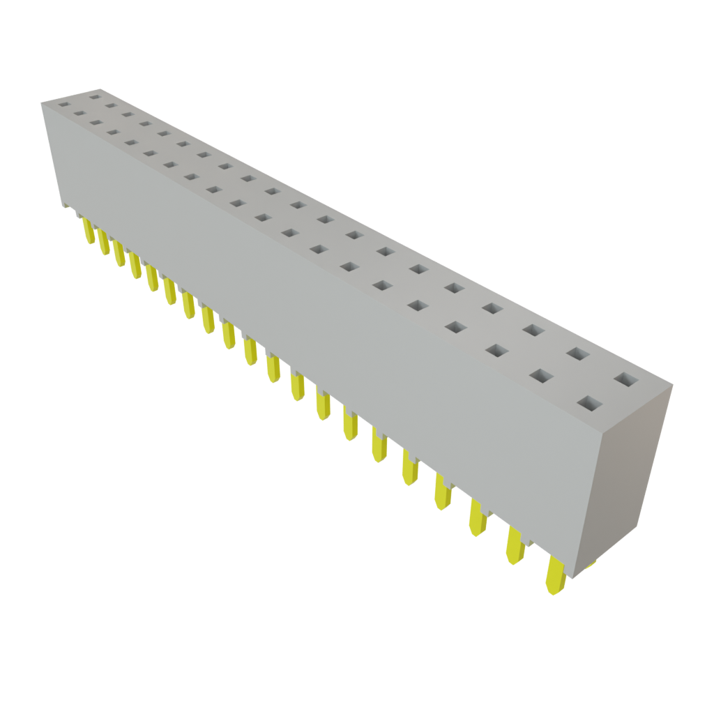 Samtec-SSW-120-06-L-D Steckverbinderleisten und Leiterplattenbuchsen Conn Socket Strip SKT 40 POS 2.54mm Solder ST Top Entry Thru-Hole Layer