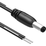 Cable Assembly DC Power 1.83m DC Power Plug 2POS PL 18AWG