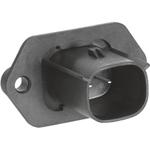 Conn Wire to Board HDR 2Power POS 5.84mm Solder ST Thru-Hole MX150L Tray