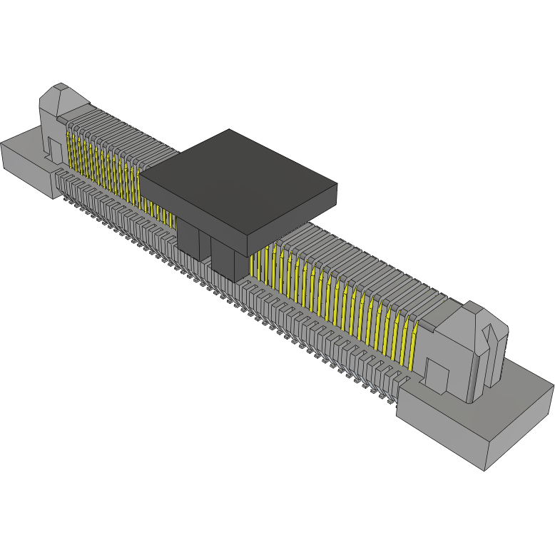 Samtec-ERM5-050-02.0-S-DV-WT-P-TR Connector Headers and PCB Receptacles Conn High Speed Edge Rate Terminal Strip HDR 100 POS 0.5mm Solder ST Top Entry SMD T/R