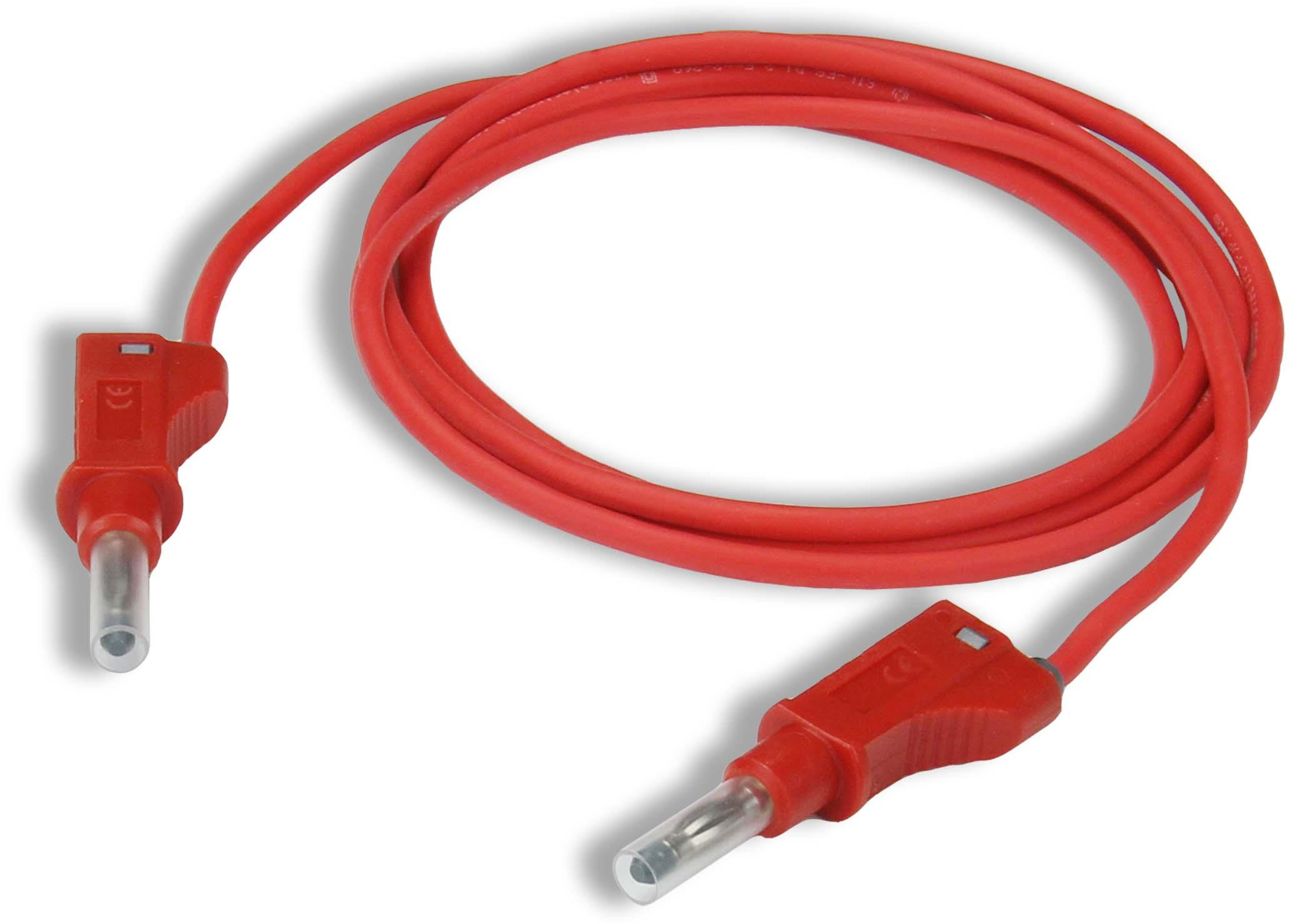 Cal Test Electronics-CT2151-200-6 Test and Measurement Accessories Lead, 4mm StkRShth P-P - SILIC 2.50, 200cm, Blue