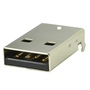 Same Sky (formerly CUI Devices)-UP2-AH-4-TH Connector USB Conn USB 2.0 Type A PL 4 POS 2mm/2.5mm Solder RA Thru-Hole 4 Terminal 1 Port
