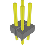 Conn Unshrouded Header HDR 4 POS 2.54mm Solder ST Top Entry Thru-Hole Bulk