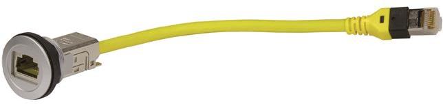 HARTING-09454521515 null Cable Assembly Ethernet Patch Cable 4m 27AWG RJ-45 to RJ-45 8 to 8 POS M-F Crimp-Crimp