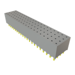 Conn Socket Strip SKT 80 POS 2mm Solder ST Top Entry Thru-Hole Tube