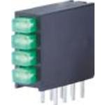 LED Quad-Level Uni-Color Green 565nm 8-Pin Bulk