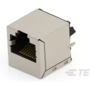 TE Connectivity-2301995-2 Steckverbinder, Telefon und Telekommunikation Conn RJ-45 RCP 8 POS 1.27mm Solder ST Thru-Hole 8 Terminal 1 Port Cat 6 Reel