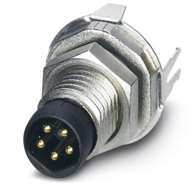 PHOENIX CONTACT-1424242 Conector circular Conn M8 Circular PIN 5 POS Solder ST Thru-Hole 5 Terminal 1 Port
