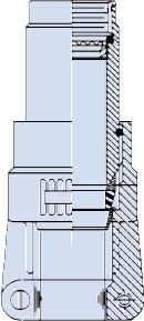 Glenair-M85049/1712W02 Schrumpfbalgenadapter EMI/RFI Environmental Backshell 180° 12 Shell Size Cadmium Over Electroless Nickel Aluminum
