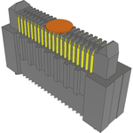Conn Micro High Speed Terminal Strip HDR 40 POS 0.8mm Solder ST Top Entry SMD Edge Rate® T/R