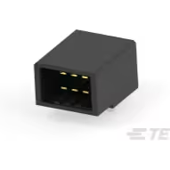 TE Connectivity-178303-2 Steckverbinderleisten und Leiterplattenbuchsen Conn Shrouded Header (4 Sides) HDR 6 POS 3.81mm Solder RA Side Entry Thru-Hole Box