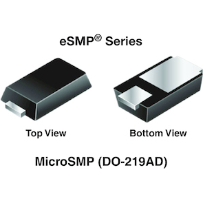 Vishay-VS-1EQH02HM3/H Gleichrichter Diode Switching 200V 1A 2-Pin MicroSMP T/R Automotive AEC-Q101