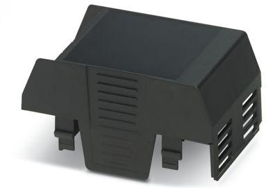 PHOENIX CONTACT-2201448 null Component Housing, Connection Opening On One Side, Upper Part, Color Black, Width 45 mm, Acrylonitrile Butadiene Styrene