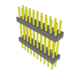 Conn Board Stacker HDR 20 POS 2.54mm Solder ST Top Entry Thru-Hole Bulk