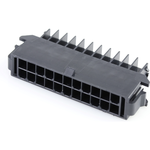 Conn Housing PL 22 POS 4.2mm Crimp ST Panel Mount Black Mini-Fit TPA2 Bag