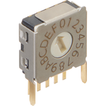 NKK Switches-FD01FC16H-S DIP-Schalter Switch DIP N.O./N.C. SP16T 16 Flush Screwdriver 20VAC 20VDC 0.4VA PC Pins 10000Cycles 1.27mm Bracket Mount/Through Hole