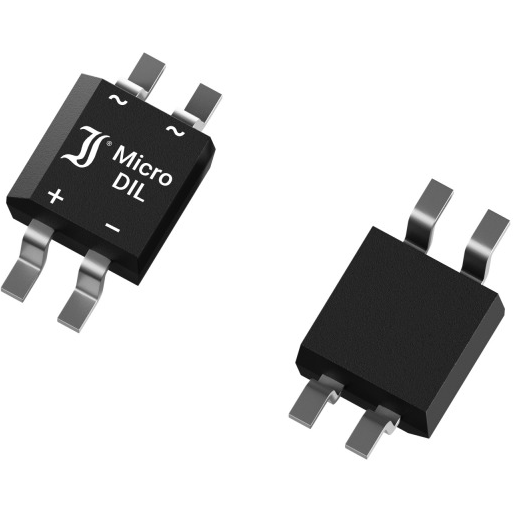 Diotec Semiconductor AG-MYS80 Bridge Rectifiers Rectifier Bridge Diode Single 160V 0.5A 4-Pin Micro DIP SMD T/R