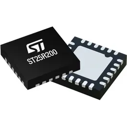 STMicroelectronics-ST25R200-BMET NFC/RFID-Lese- und -Schreibgerät NFC/RFID Read/Write 13.56MHz 24-Pin UFQFPN EP T/R