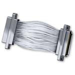 Cable Assembly Unshielded 0.609m 24AWG Micro D-Subminiature to Micro D-Subminiature 100 to 100 POS M-SKT Crimp-Crimp