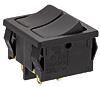 Marquardt Switches-1806.1909 Switch Rocker Switch Rocker N.O./N.C. DPDT Quick Connect Curved Rocker 10A 250VAC 372.85VA 100000Cycles