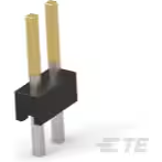 TE Connectivity-5-146256-1 Steckverbinderleisten und Leiterplattenbuchsen Conn Unshrouded Header HDR 2 POS Solder ST Thru-Hole Carton