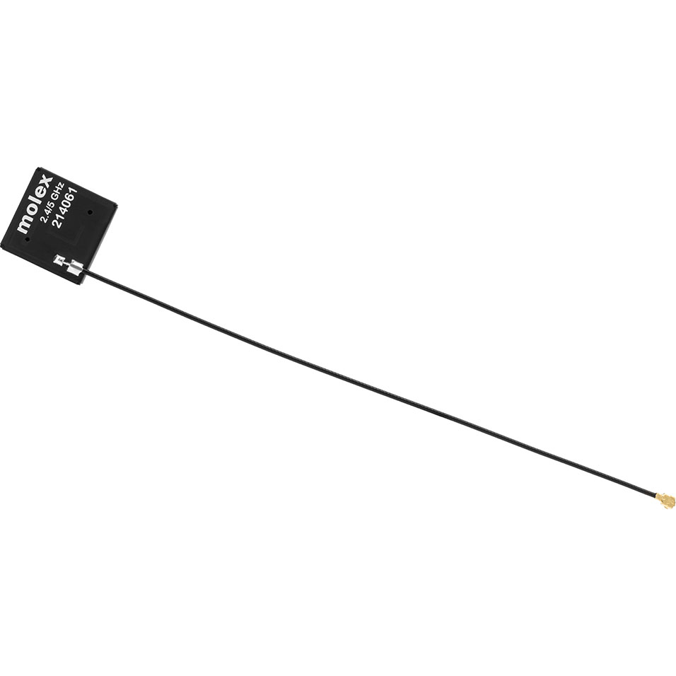 Molex-2140610150 Antenne 2.4GHz / 5GHz Wi-Fi On-Metal Antenna, 150mm Cable Length, Compatible with U.FL I-PEX MHF Connectors