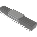 Conn Socket Strip SKT 34 POS 1mm Solder ST SMD T/R