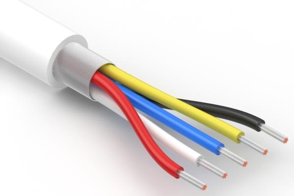 Tensility International-30-01130 Kabel, Mehrleiter Shielded Multi-Conductor Cable Spiral High Density Polyethylene 5Conductors 30AWG 3.2mm 150V White Thermoplastic Polyurethane