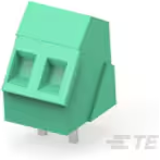 TE Connectivity-282847-2 Steckverbinder, Klemmenblöcke Conn Eurostyle Block M 2 POS 5.08mm Solder ST Thru-Hole 17.5A/Contact