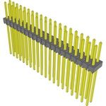 Conn Unshrouded Header HDR 40 POS 2.54mm Solder ST Top Entry Thru-Hole Bulk