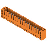 Weidmuller-1607640000 Steckverbinderleisten und Leiterplattenbuchsen Conn Shrouded Header M 16 POS 3.5mm Solder ST Thru-Hole Box